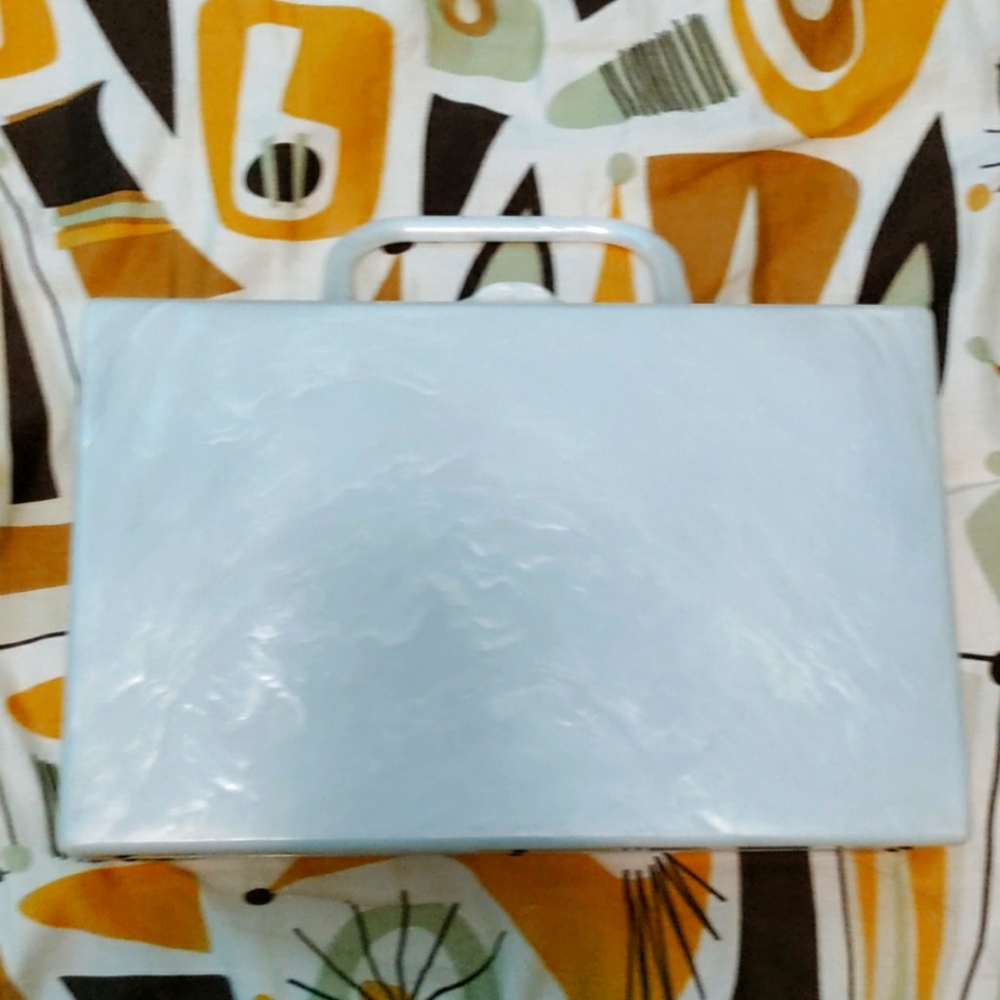 EUC Vintage Lucite Purse Case